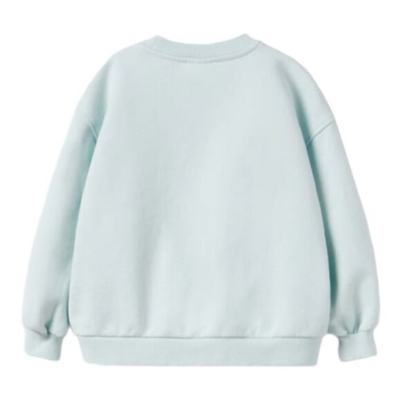 ZARA Kids | Light Blue | TEXT PRINT SWEATSHIRT - Picture 4 of 6